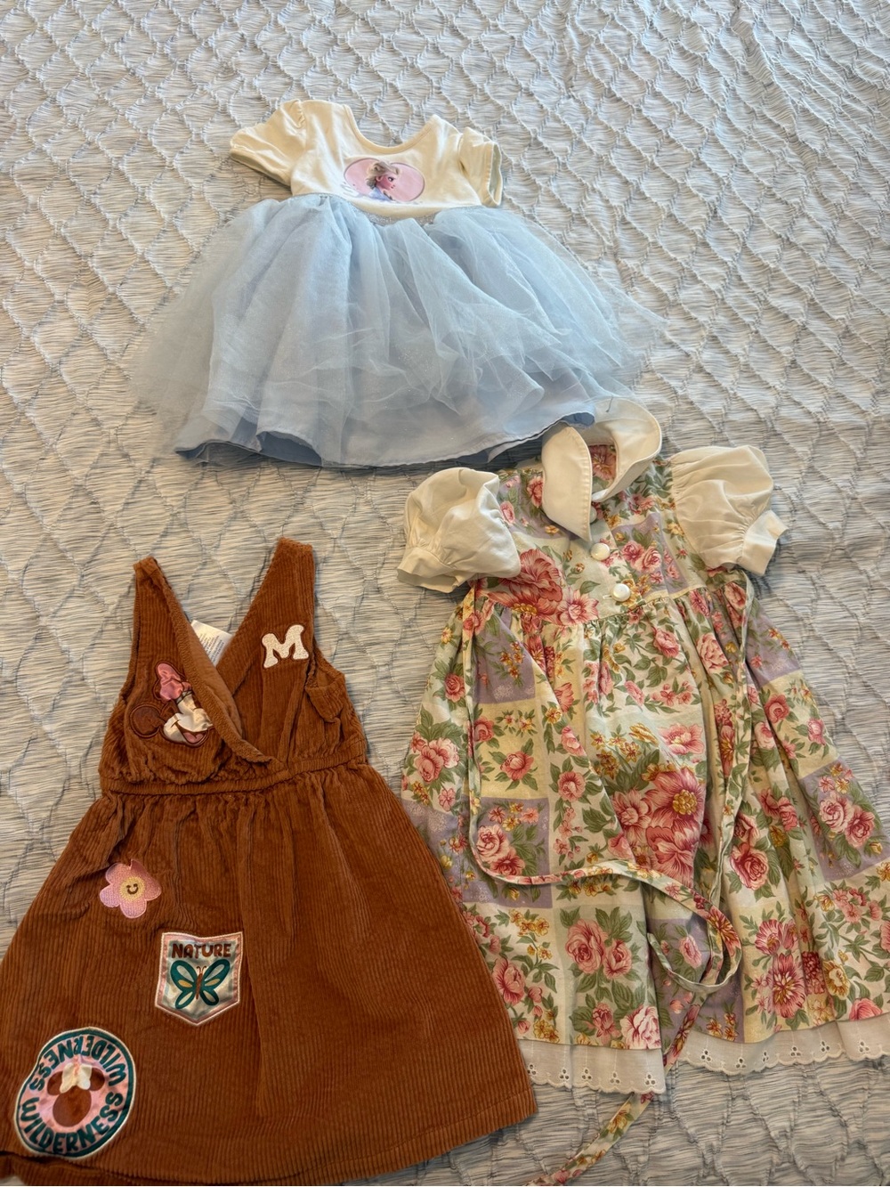 Girls dresses 3T Blue Tulle Princess Dress for Kids